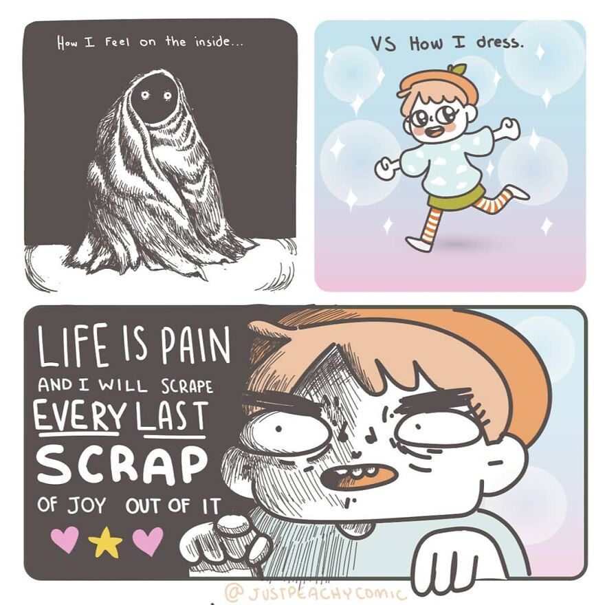 Artist Makes Comics That Perfectly Describe What It's Like To Have Depression And Anxiety (New Pics)