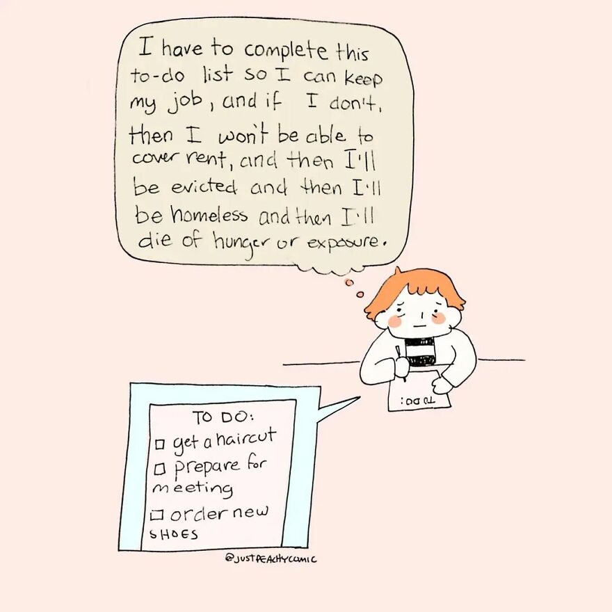 Artist Makes Comics That Perfectly Describe What It's Like To Have Depression And Anxiety (New Pics)