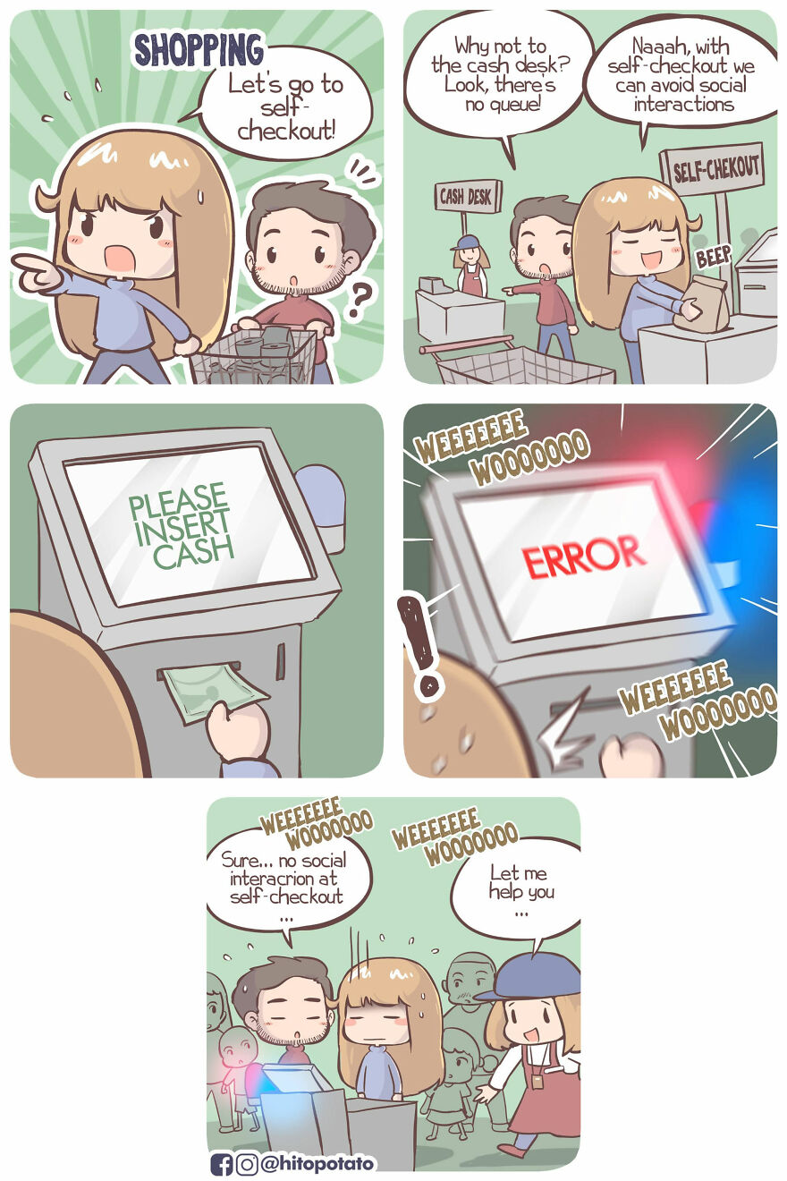 Artist Shows The Funny Side Of Everyday Life