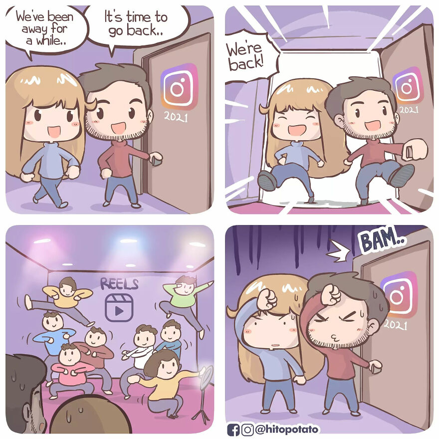 Artist Shows The Funny Side Of Everyday Life