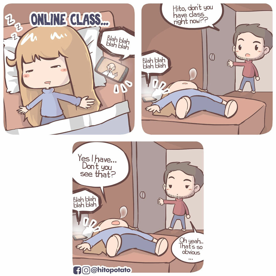 Artist Shows The Funny Side Of Everyday Life