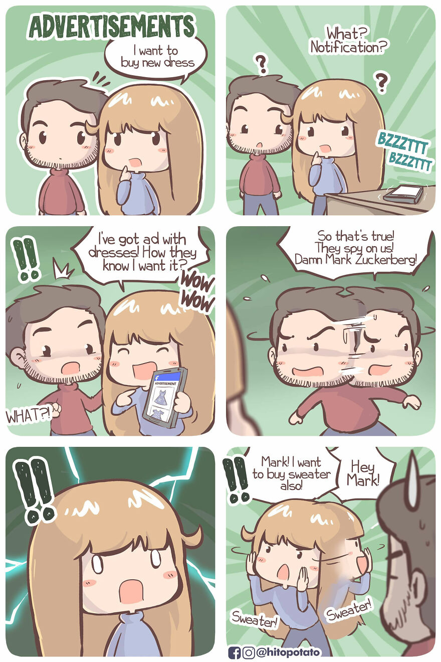 Artist Shows The Funny Side Of Everyday Life