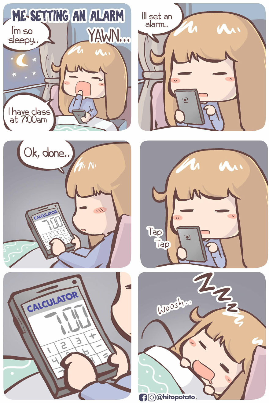 Artist Shows The Funny Side Of Everyday Life