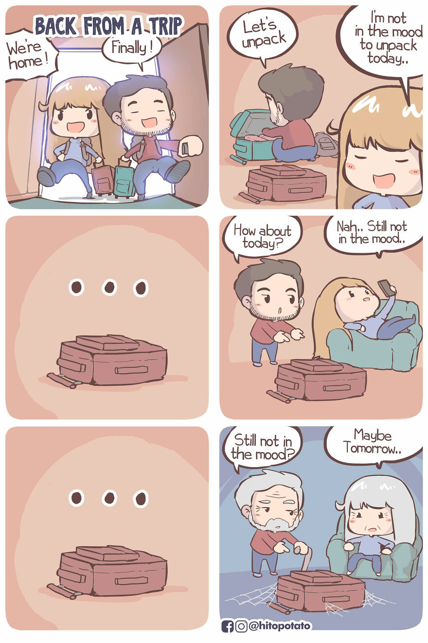 Artist Shows The Funny Side Of Everyday Life