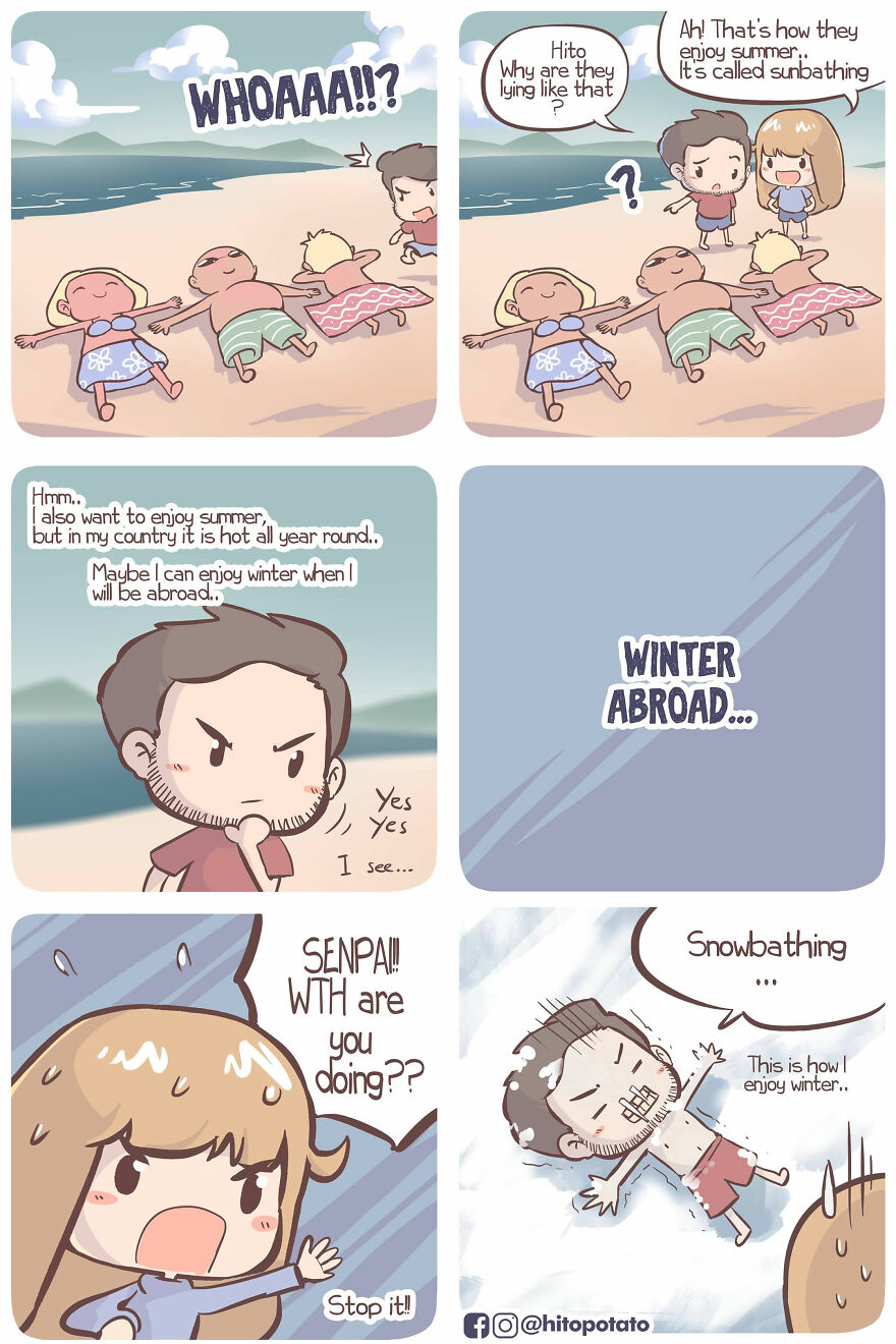 Artist Shows The Funny Side Of Everyday Life