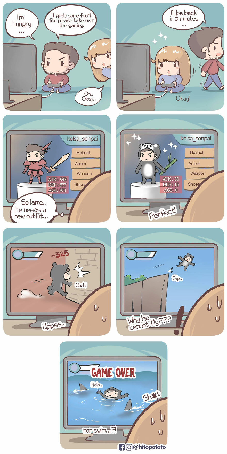 Artist Shows The Funny Side Of Everyday Life