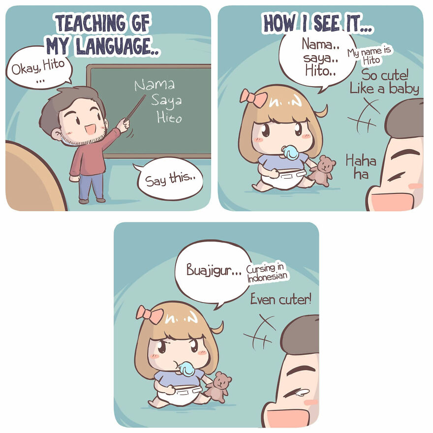 Artist Shows The Funny Side Of Everyday Life