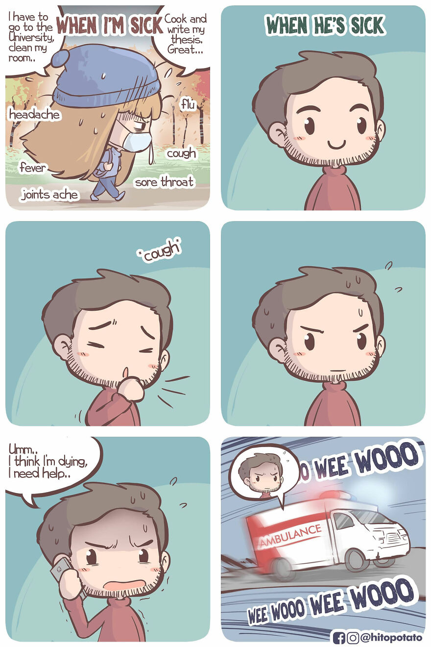 Artist Shows The Funny Side Of Everyday Life