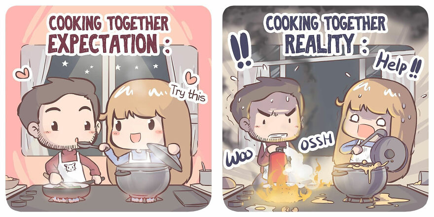 Artist Shows The Funny Side Of Everyday Life