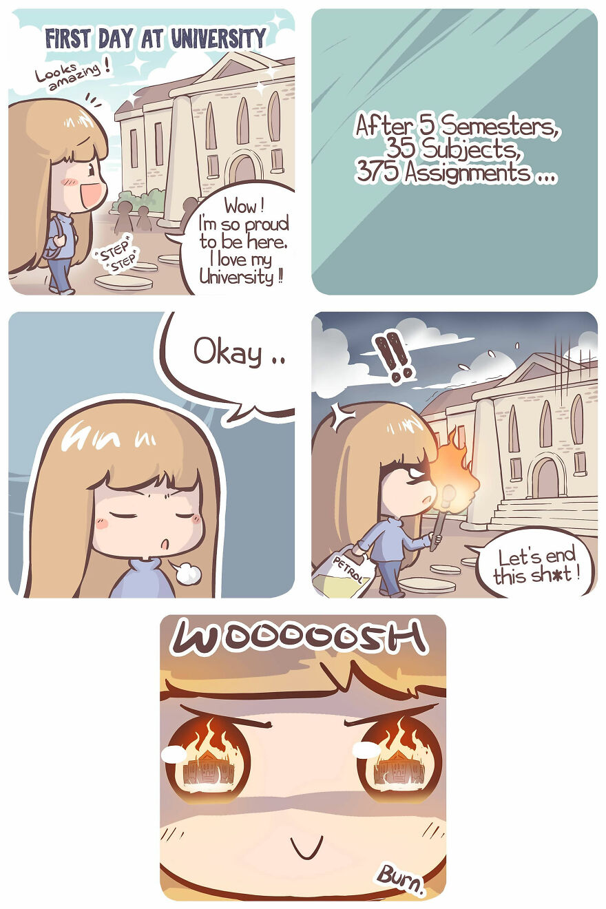 Artist Shows The Funny Side Of Everyday Life