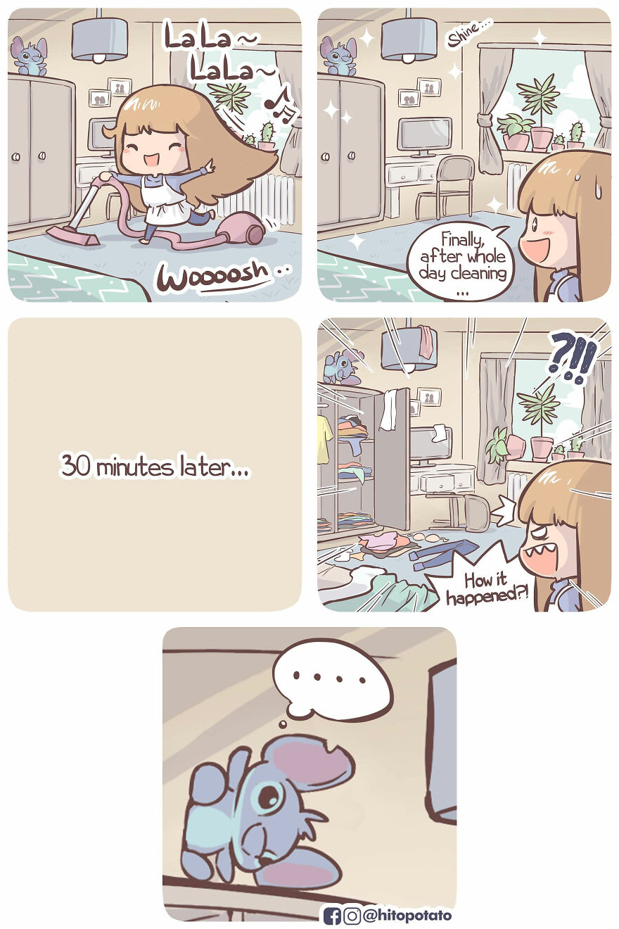 Artist Shows The Funny Side Of Everyday Life