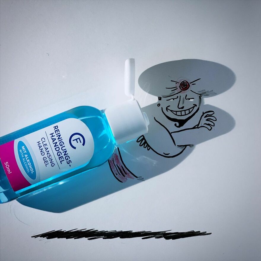Artist Transforms Shadows Of Everyday Objects Into Incredible Images