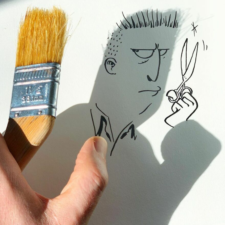 Artist Transforms Shadows Of Everyday Objects Into Incredible Images