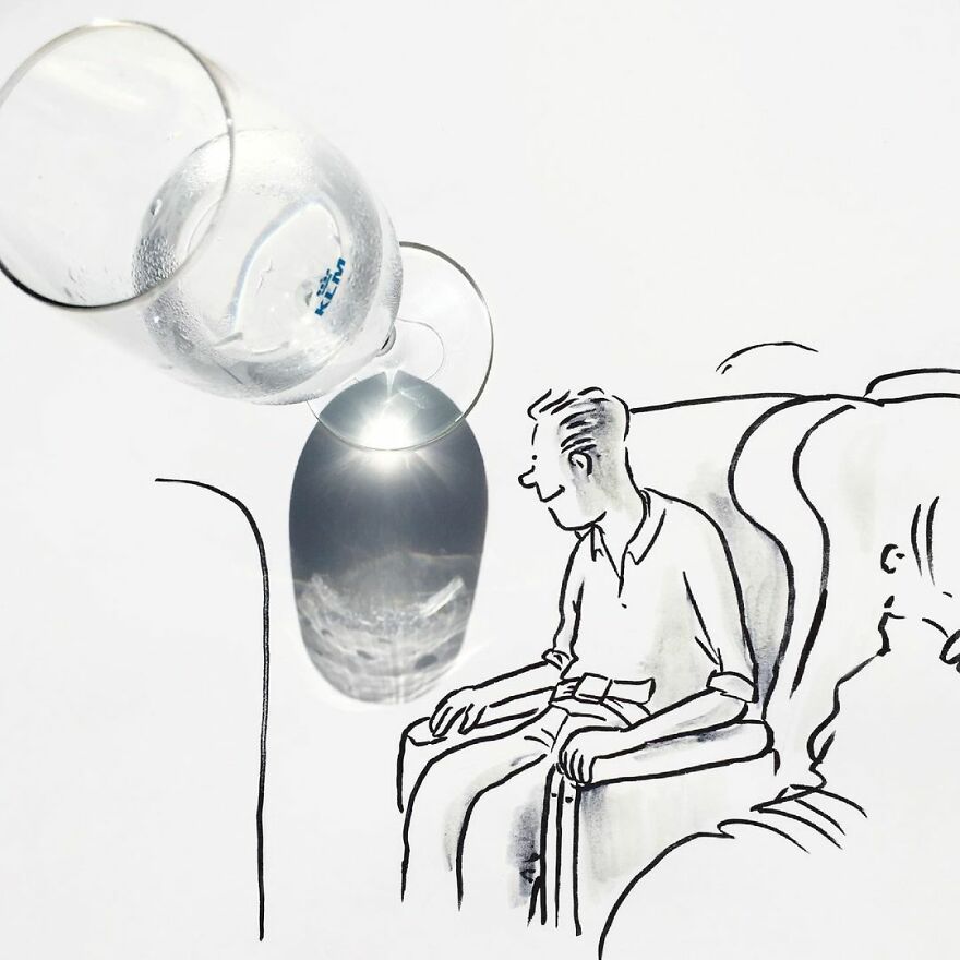 Artist Transforms Shadows Of Everyday Objects Into Incredible Images