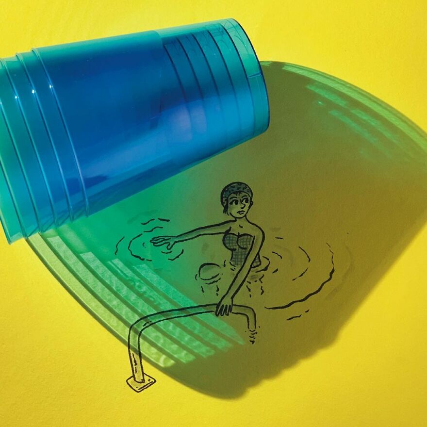 Artist Transforms Shadows Of Everyday Objects Into Incredible Images