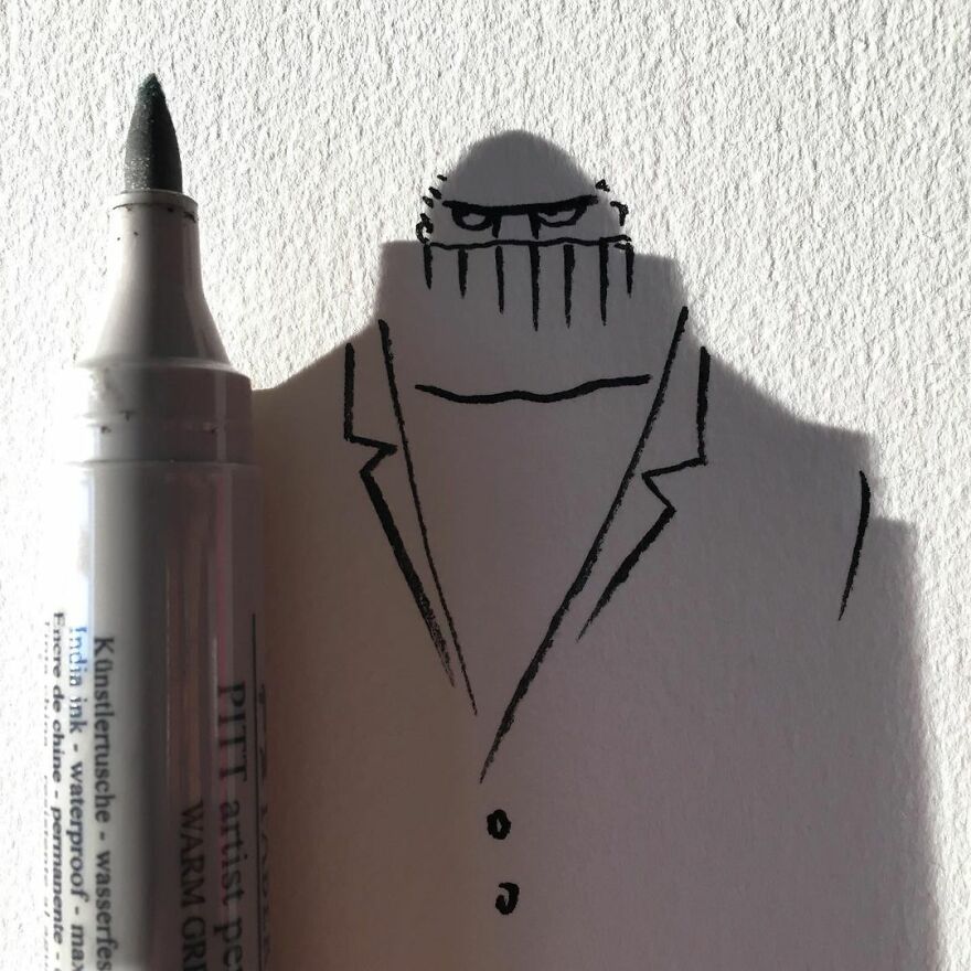 Artist Transforms Shadows Of Everyday Objects Into Incredible Images