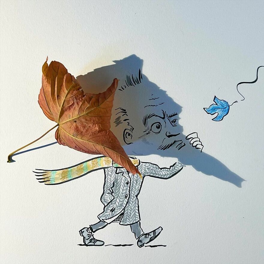 Artist Transforms Shadows Of Everyday Objects Into Incredible Images