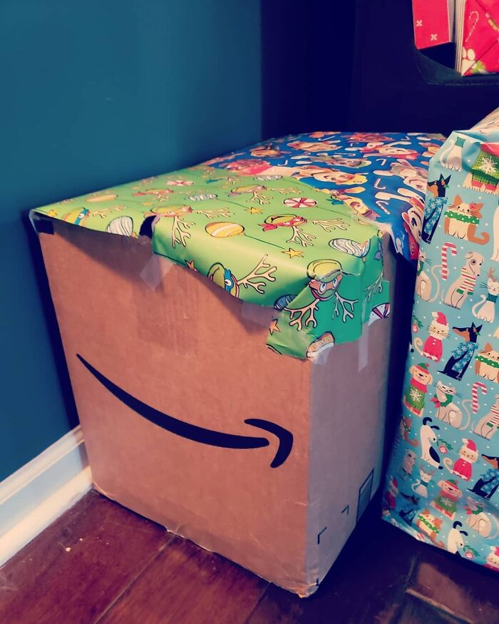 Husband Gift Wrapping Results