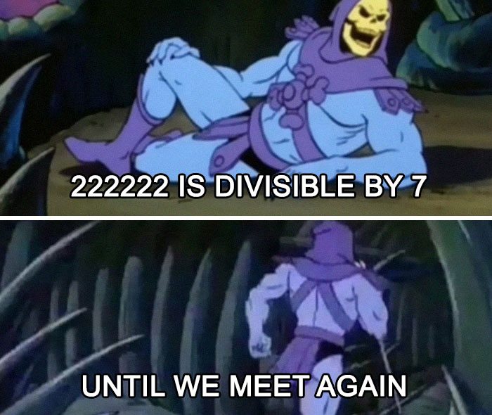 Well Even When We Meet Again It Will Still Be Divisible But Yah