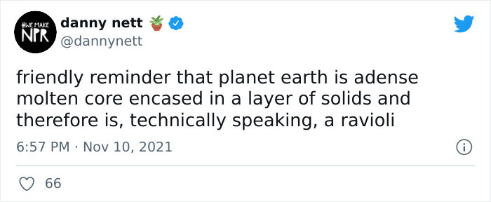 Marinara Sauce Is From Volcanoes