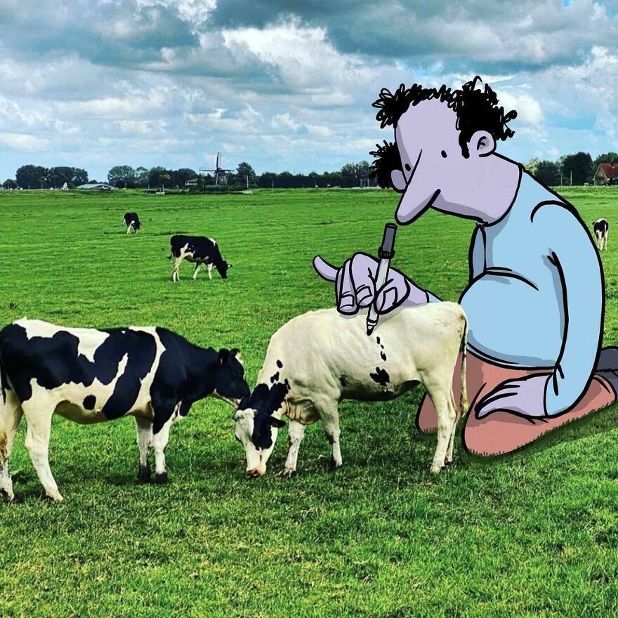 Brazilian Artist Makes 'Fun Invasion' On Instagram Photos (New Pics)