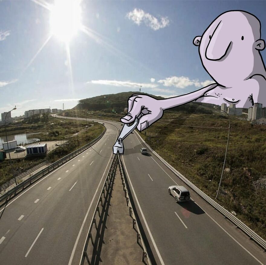 Brazilian Artist Makes 'Fun Invasion' On Instagram Photos (New Pics)