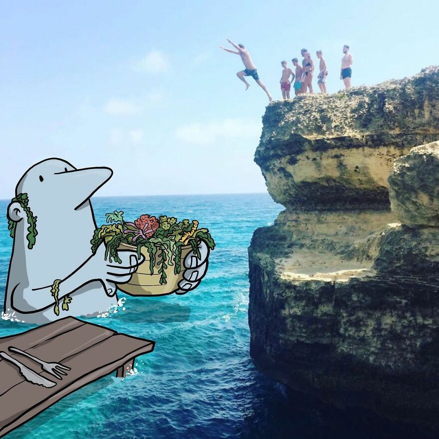 Brazilian Artist Makes 'Fun Invasion' On Instagram Photos (New Pics)