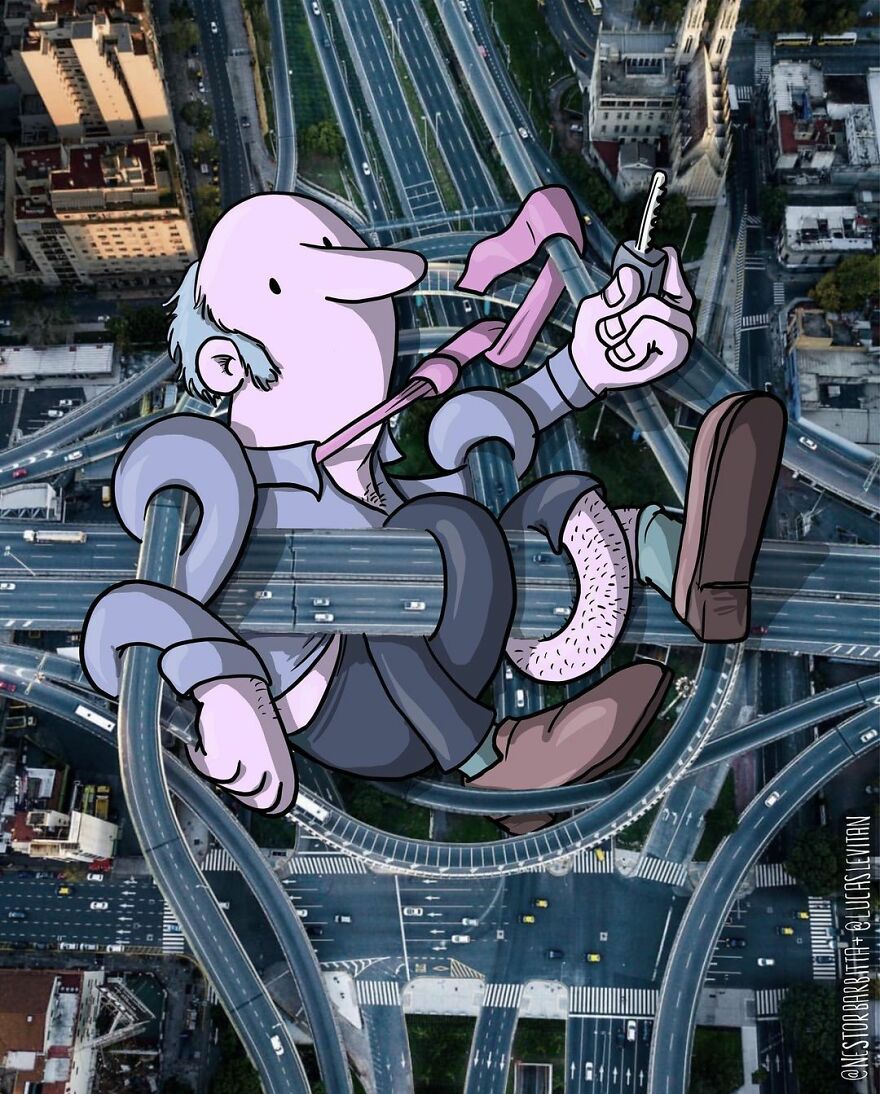 Brazilian Artist Makes 'Fun Invasion' On Instagram Photos (New Pics)