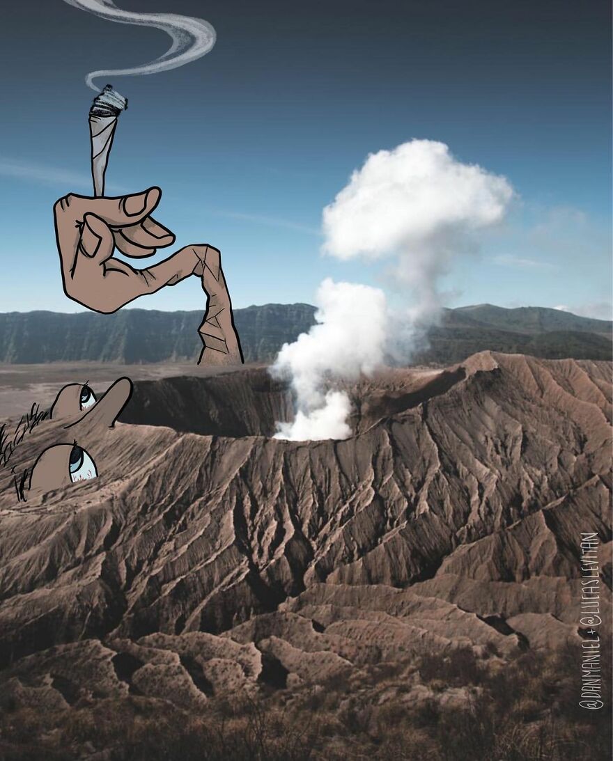 Brazilian Artist Makes 'Fun Invasion' On Instagram Photos (New Pics)