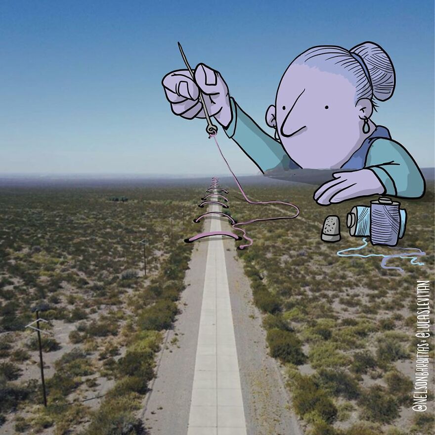 Brazilian Artist Makes 'Fun Invasion' On Instagram Photos (New Pics)