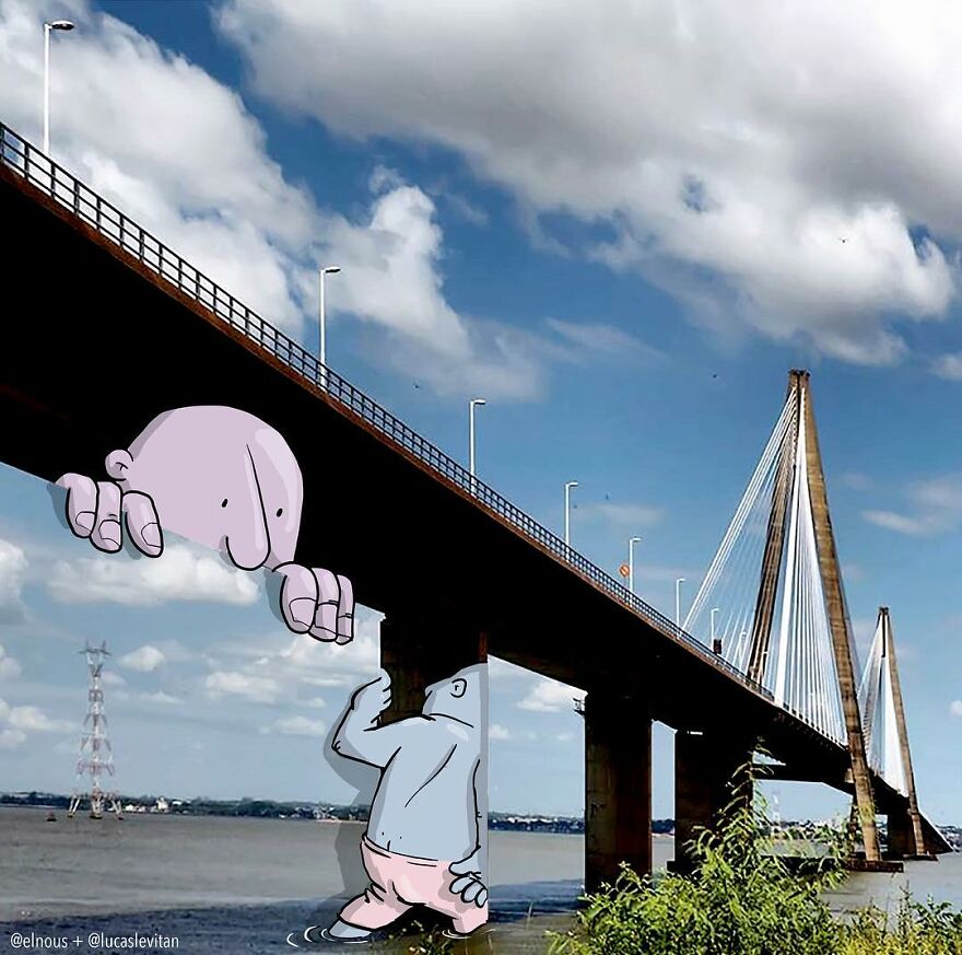 Brazilian Artist Makes 'Fun Invasion' On Instagram Photos (New Pics)