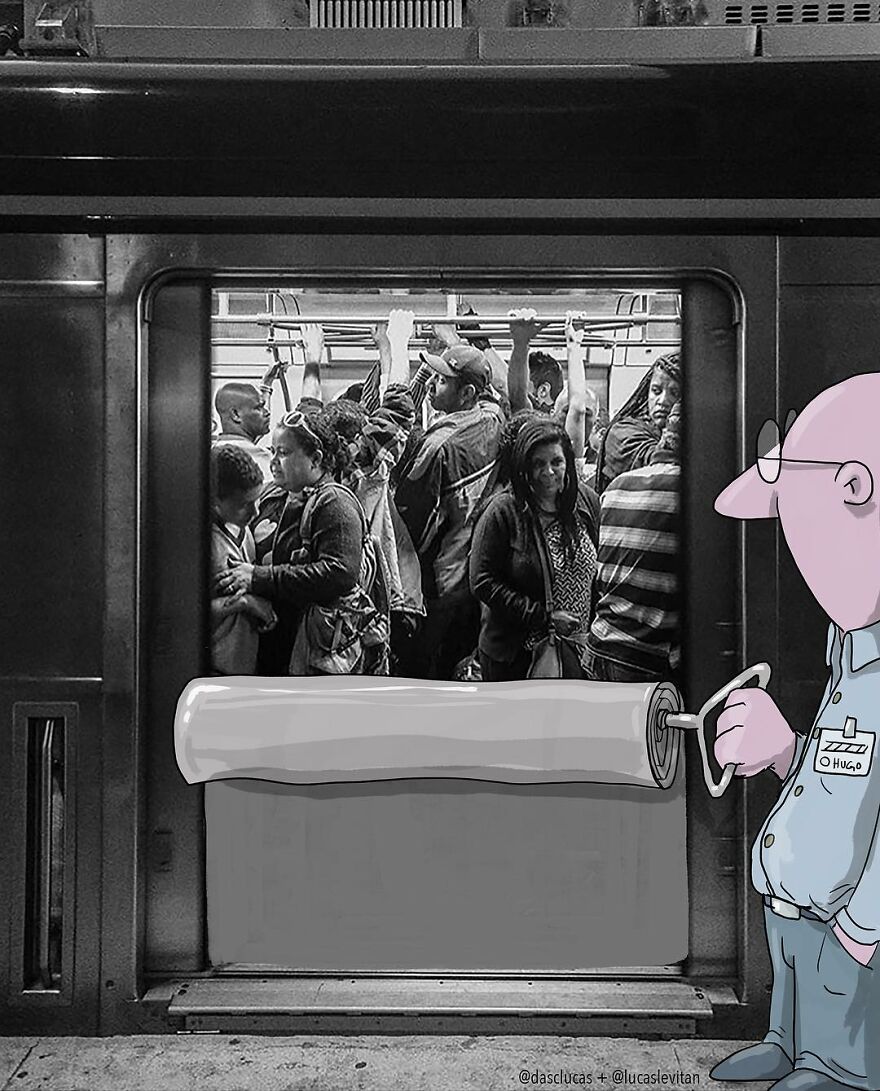 Brazilian Artist Makes 'Fun Invasion' On Instagram Photos (New Pics)