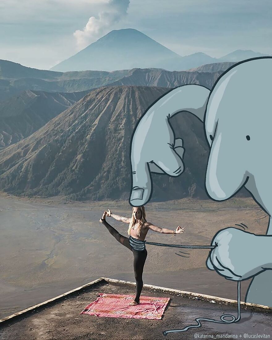 Brazilian Artist Makes 'Fun Invasion' On Instagram Photos (New Pics)