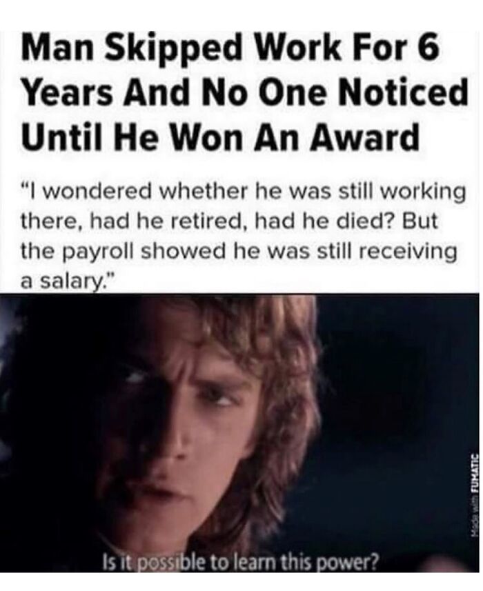 This Man Was Living The Dream