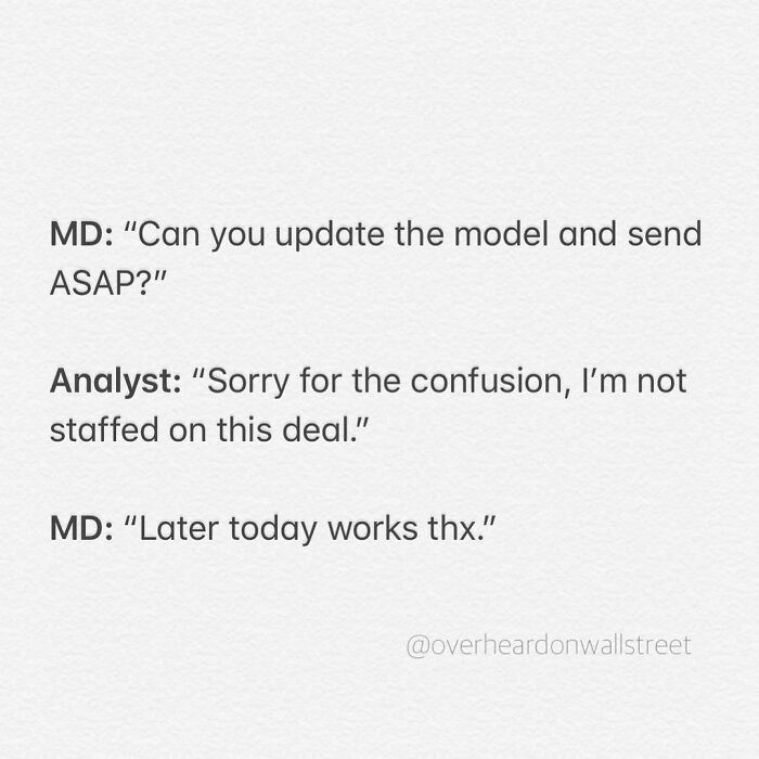 If The Answer’s Not “Will Do” It’s The Wrong Answer