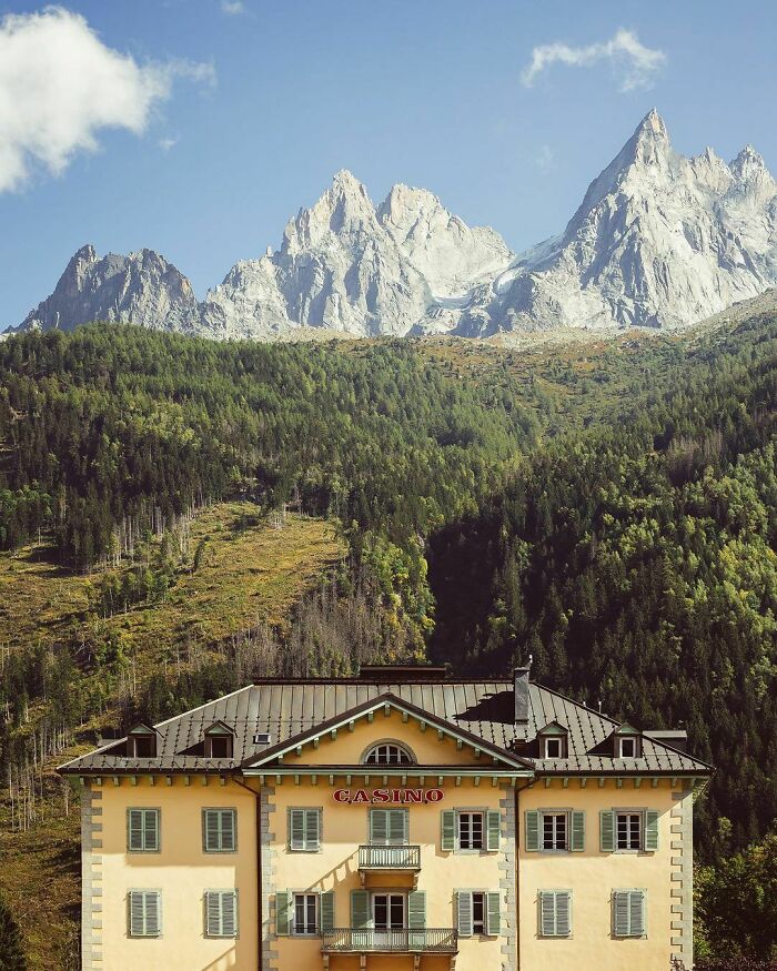 Casino Mont Blanc Chamonix, France C. 1848