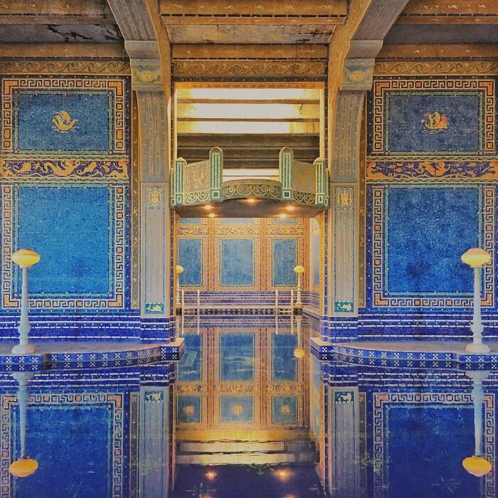 Roman Pool, Hearst Castle San Simeon, California C.1935