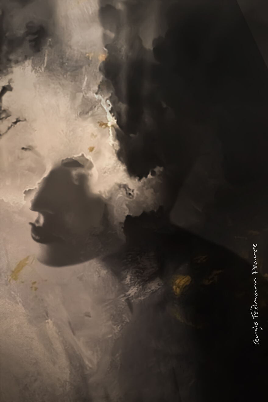 Mixing Nature And Faces