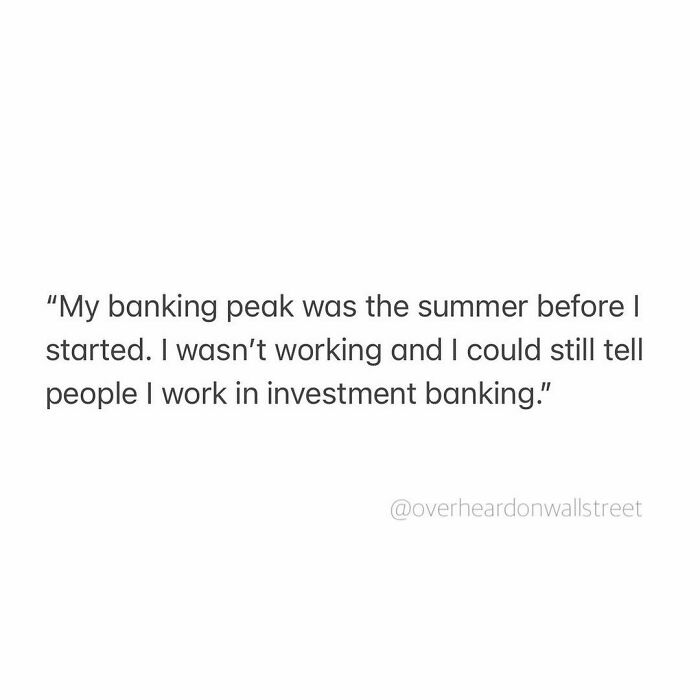 Probably One Of The Thirteeen Disciples Who Started The Occupy Work-Life Balance On Wall Street