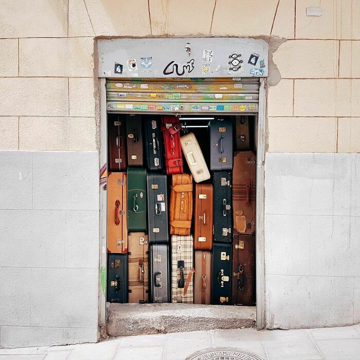 El Rastro Flea Market Madrid, Spain C.1740