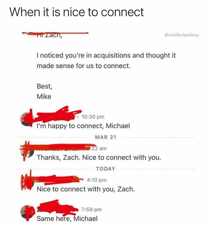 Connecting With Connections 