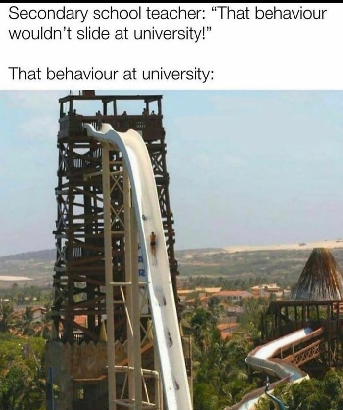 Everything Slid At University...