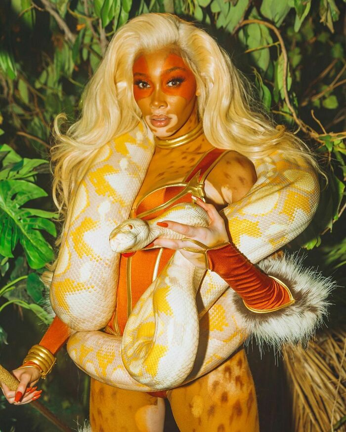 Winnie Harlow As Cheetara From Thunder Cats