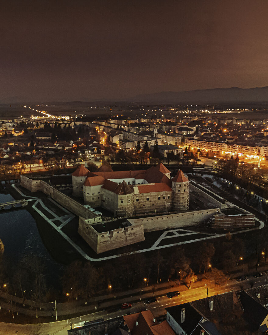 I Photographed Fagaras, My Beautiful Hometown, With My Little Drone