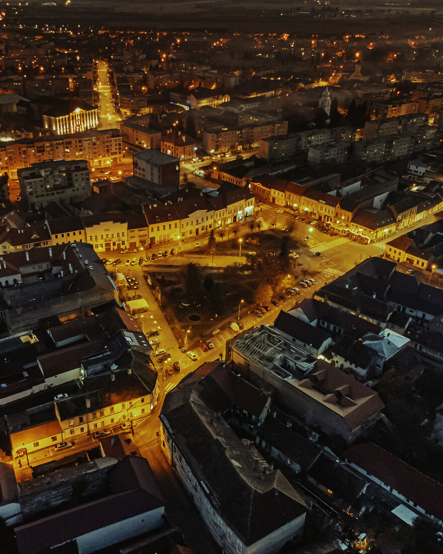 I Photographed Fagaras, My Beautiful Hometown, With My Little Drone