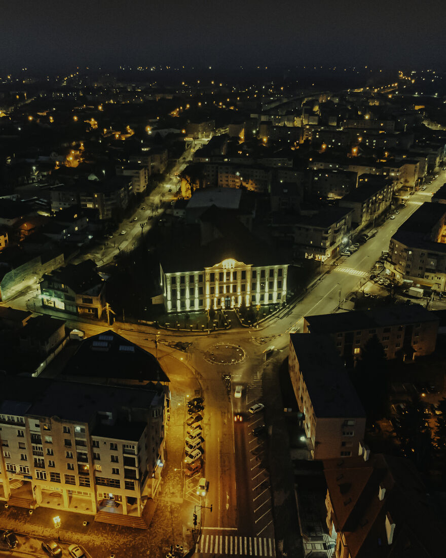 I Photographed Fagaras, My Beautiful Hometown, With My Little Drone
