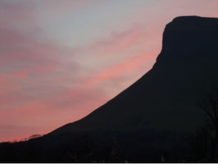 The Point Of Ben Bulben Mountain Sligo Ireland