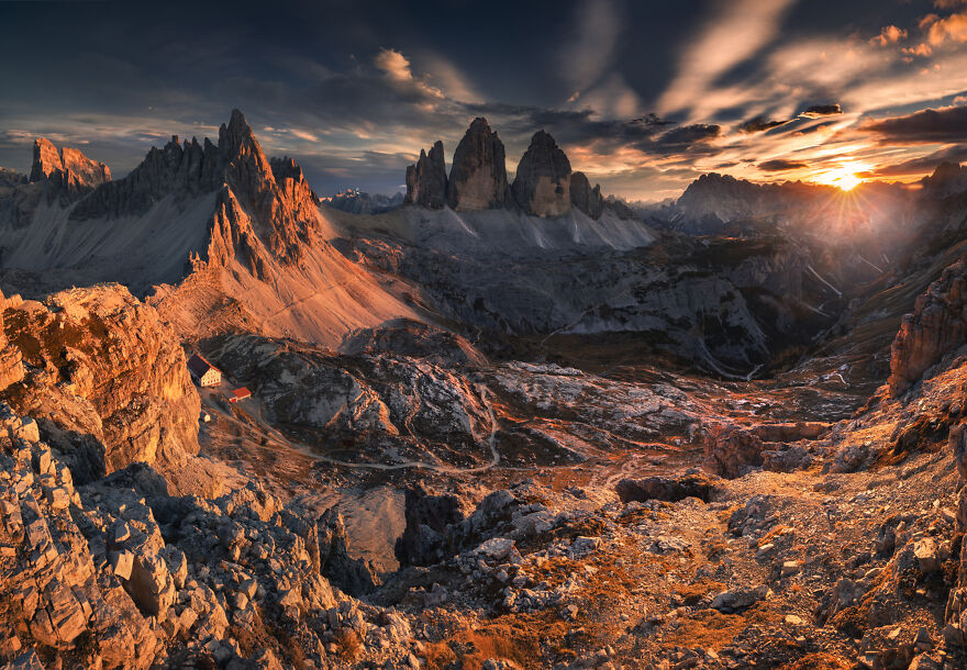 Tre Cime, Dolomites, Italy