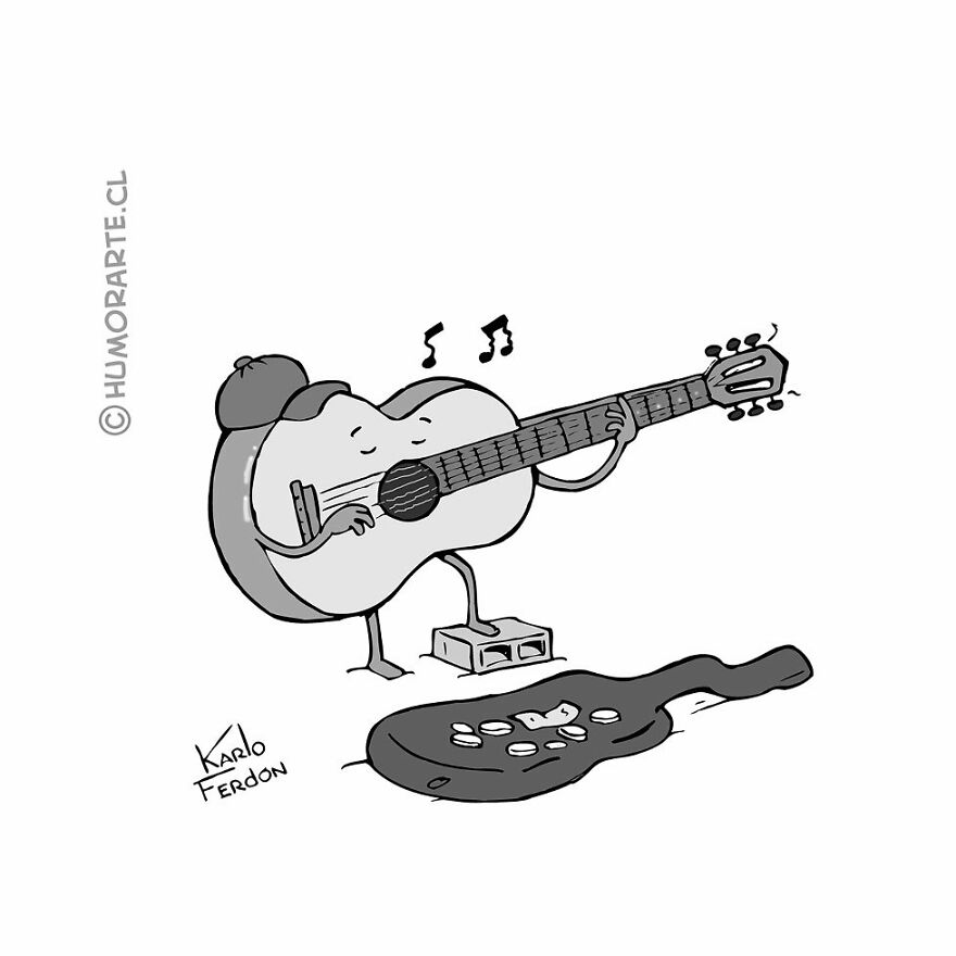 This Artist Makes Humorous One-Panel Comics Without Dialogue (100 New Pics)