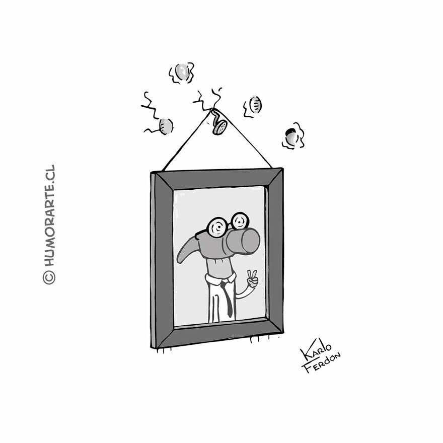 This Artist Makes Humorous One-Panel Comics Without Dialogue (100 New Pics)